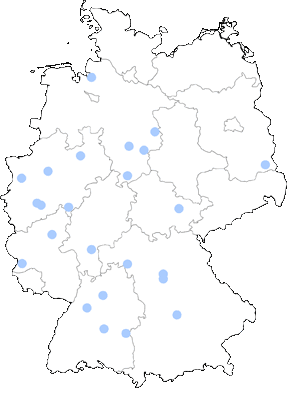 Map of German cinemas in cities with a population over 100,000